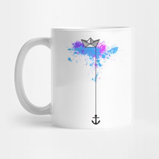 boat and anchor Mug